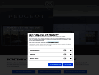 services.peugeot.fr screenshot