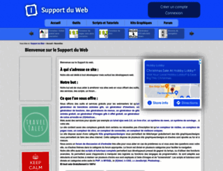 services.supportduweb.com screenshot