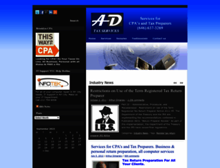 servicesfortaxpreparers.com screenshot