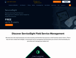 servicesight.com screenshot