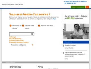 servicestart.fr screenshot