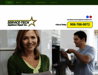 servicetechappliancerepair.com screenshot