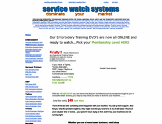 servicewatchsystems.com screenshot