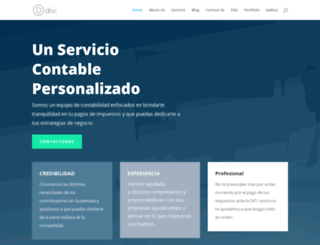 servicioscontablesguatemala.com screenshot