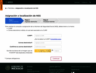 serviciosdigitales.imss.gob.mx screenshot