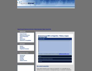 serviciosgnc.com.ar screenshot