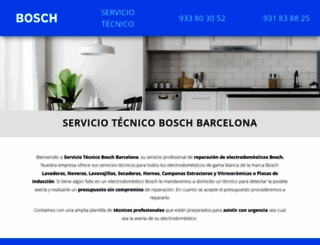 serviciotecnico-boschbarcelona.es screenshot