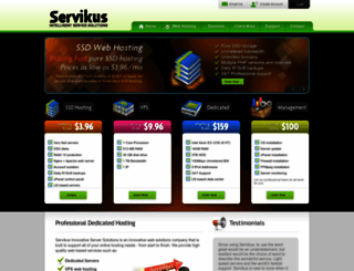 servikus.com screenshot