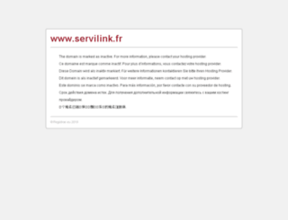 servilink.fr screenshot