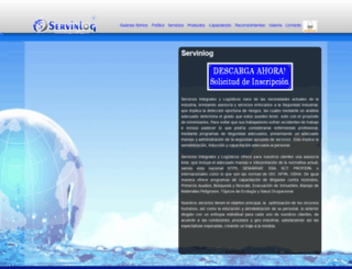 servinlog.com.mx screenshot