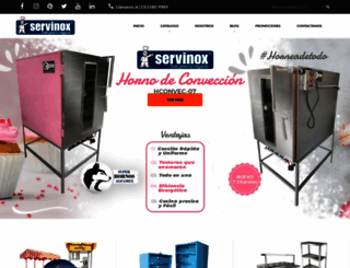 servinox.com.mx screenshot