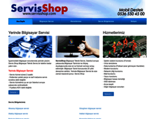 servisshop.com screenshot