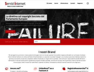 servizinternet.com screenshot