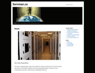 servman.ca screenshot