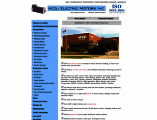 servo-repair.com screenshot