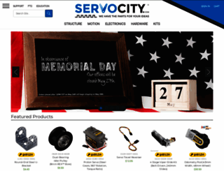 servocity.com screenshot