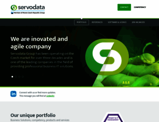 servodata.cz screenshot