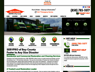 servprobaycounty.com screenshot