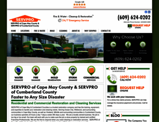 servprocumberlandcounty.com screenshot