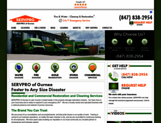 servprohighlandparkdeerfield.com screenshot