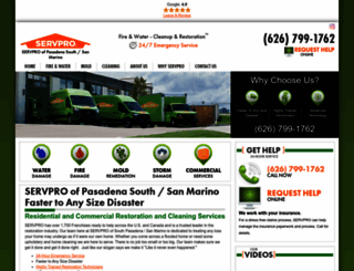 servprosouthpasadenasanmarino.com screenshot