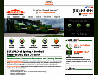 servprospringtomball.com screenshot