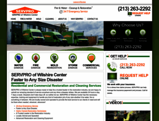 servprowilshirecenter.com screenshot