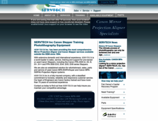 servtechinc.com screenshot
