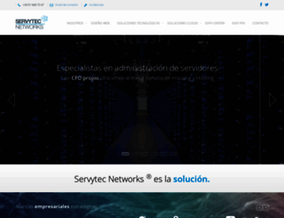 servytec.es screenshot