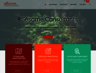sesame-consultants.com screenshot