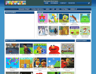 sesamestreetgames.net screenshot