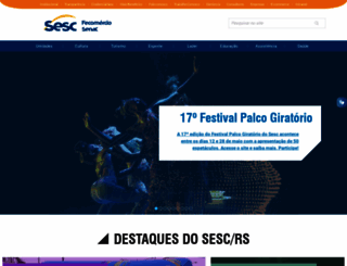 sesc-rs.com.br screenshot