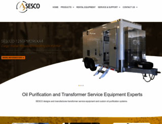 sesco-inc.com screenshot