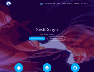 seslidunya.com screenshot