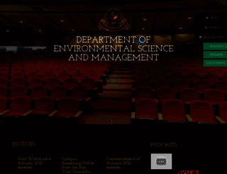 sesm.iub.edu.bd screenshot