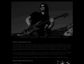 session-bass-player.com screenshot
