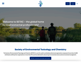 setac.org screenshot