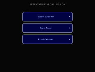 setantatriathlonclub.com screenshot