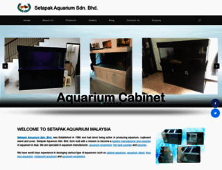 setapakaquarium.com.my screenshot
