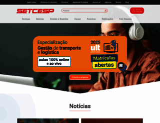 setcesp.org.br screenshot