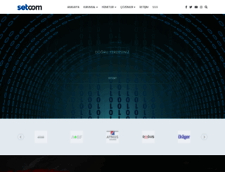 setcom.com.tr screenshot