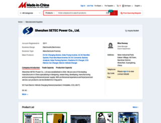 setec-power.en.made-in-china.com screenshot