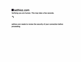 sethioz.co.uk screenshot