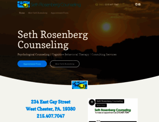 sethrosenbergcounseling.com screenshot