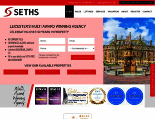 seths.co.uk screenshot