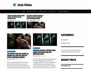 sethwhite.org screenshot