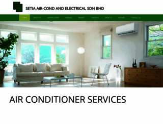 setiaaircond.com.my screenshot