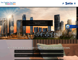 setiahomes.com screenshot