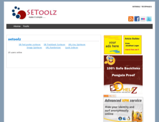 setoolz.com screenshot