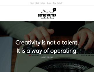 settewriter.com screenshot